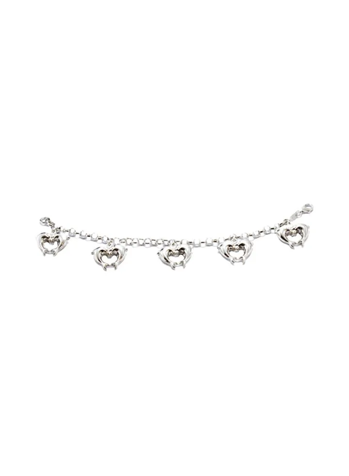 Pure 925 Sterling Silver Creative Design Bracelet