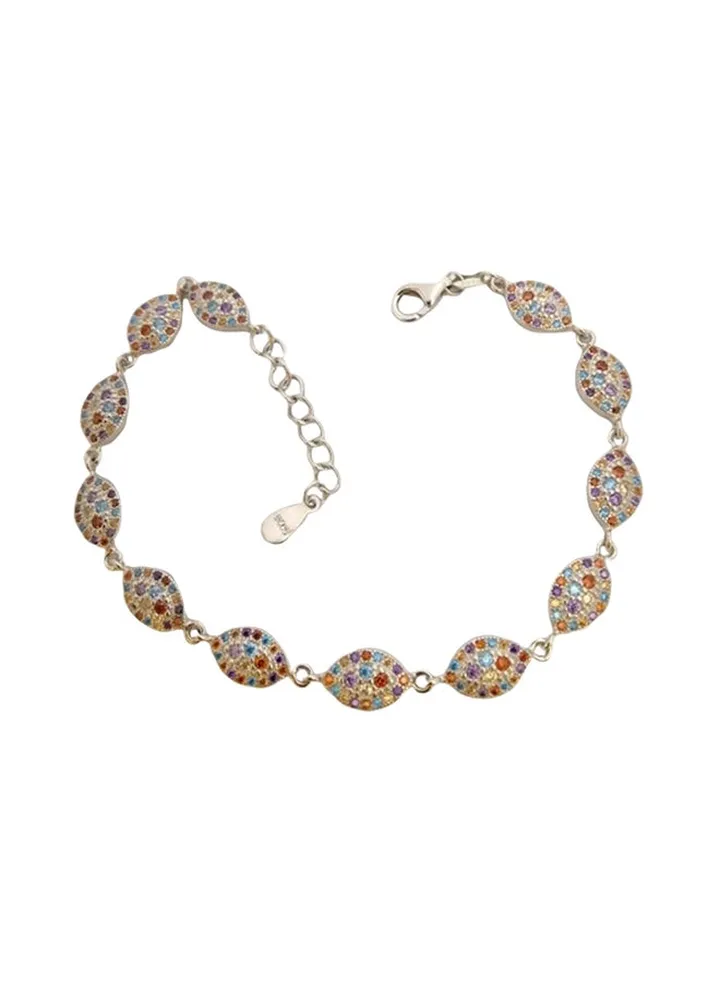 Pure 925 Sterling Silver Top Fashion Bracelet