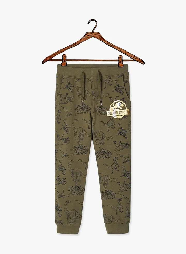 Boys Jurassic World Sweatpants Olive