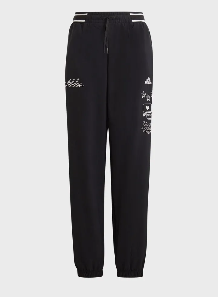 Brand Love Woven Tracksuit Bottoms Kids