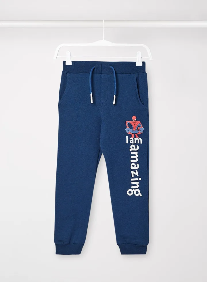 Boys Slogan Sweatpants