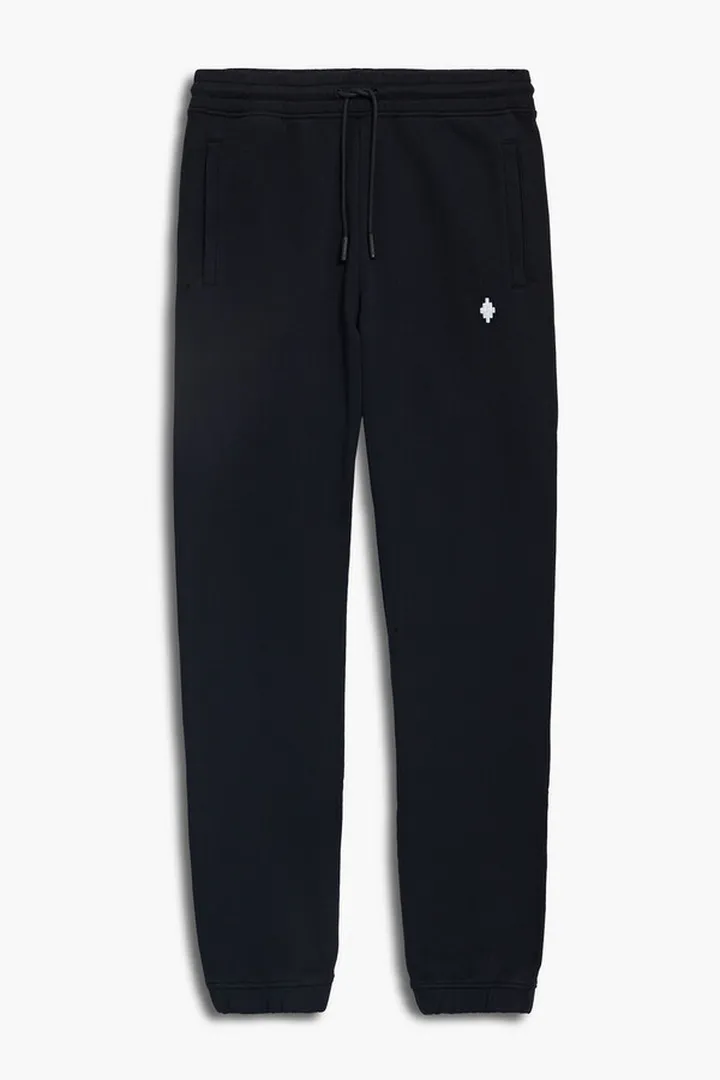 Logo-embroidered French cotton-terry sweatpants