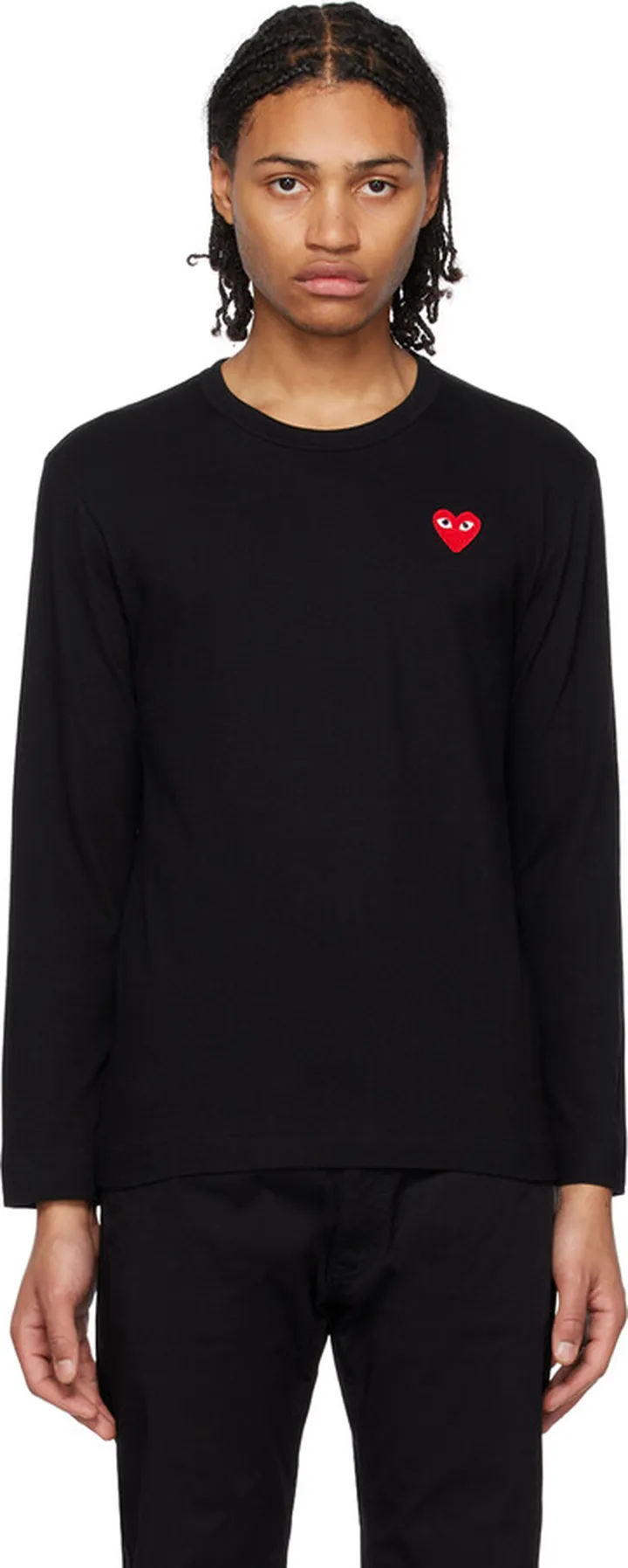 Comme des Garçons Play Black Heart Long Sleeve T-Shirt
