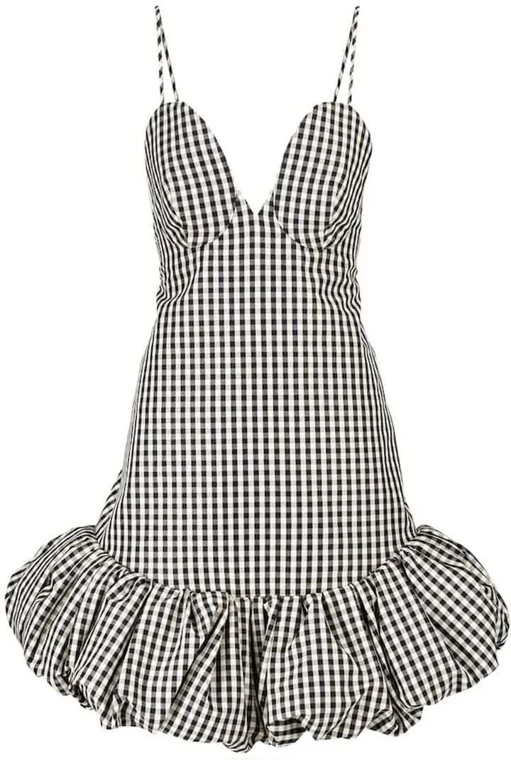 Sienna gingham minidress