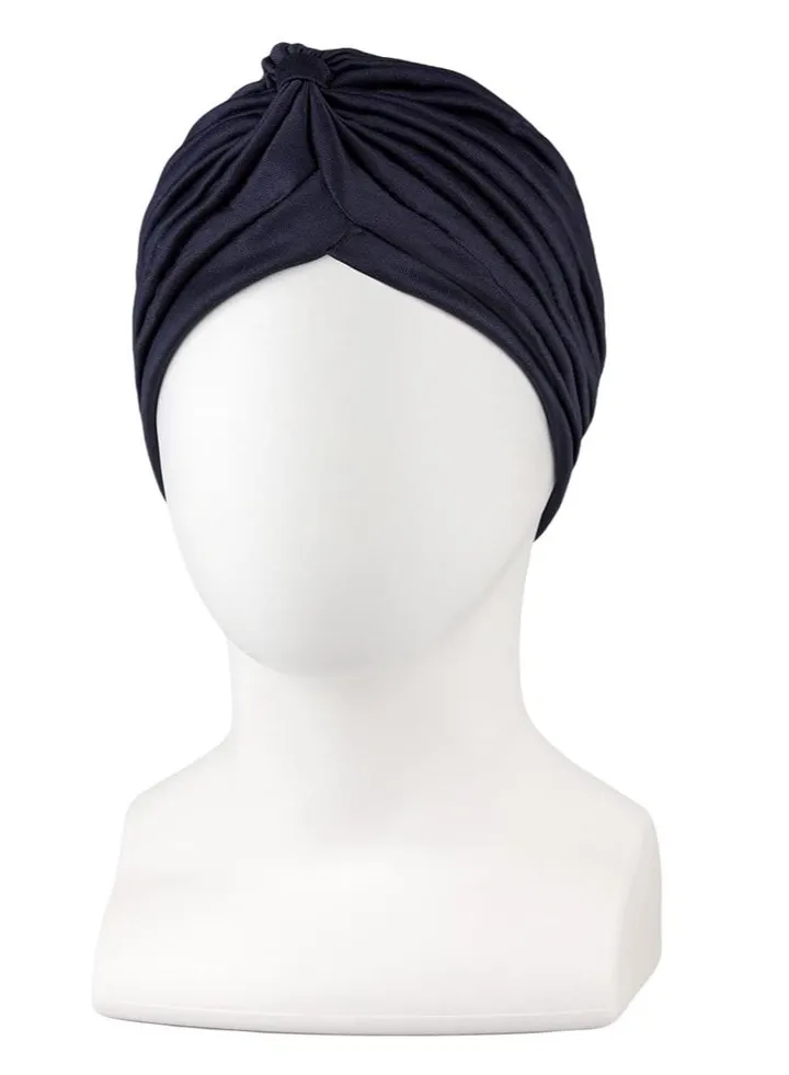 Shadow Ladies Turben Head Cap-Black
