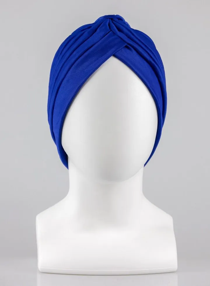 Shadow Ladies Turben Head Cap-Blue