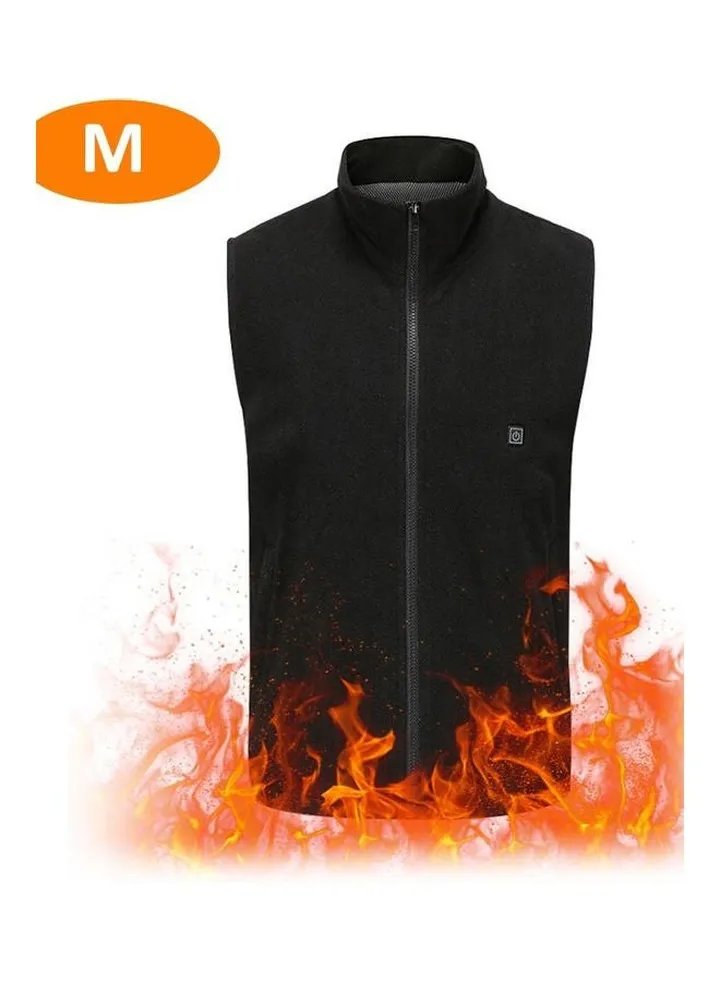 USB Powered Heating Vest Black