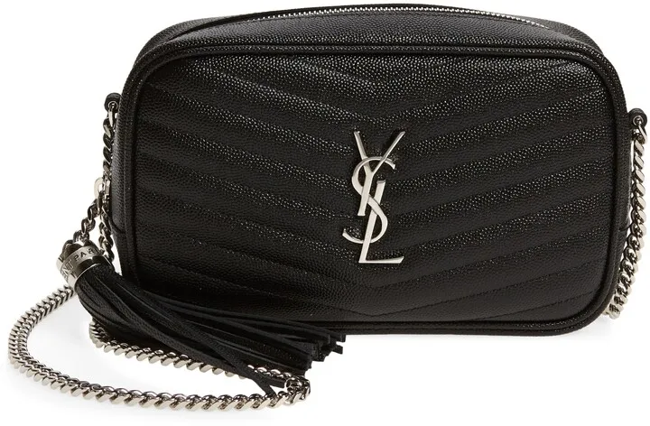 Lou Mini Matelassé Leather Camera Bag