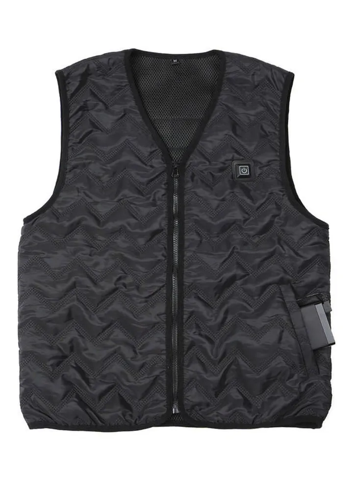 Stylish Electric Vest Black