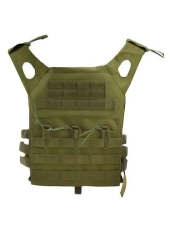 Camouflage Pattern Sleeveless Sports Vest Green