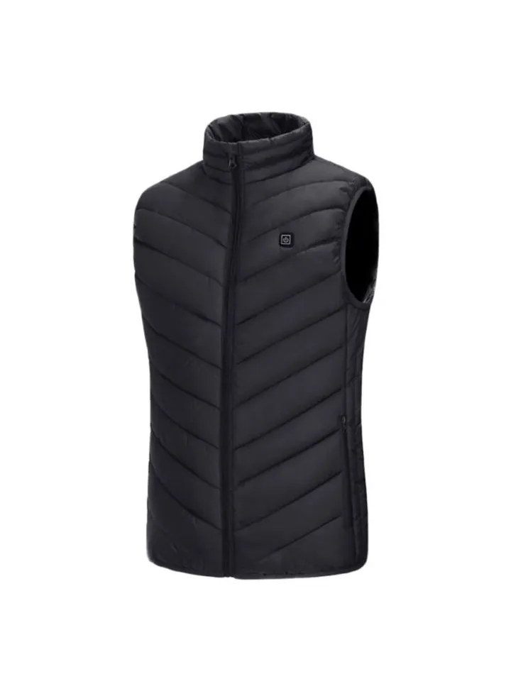 USB Powered Warmer Thermal Vest Black