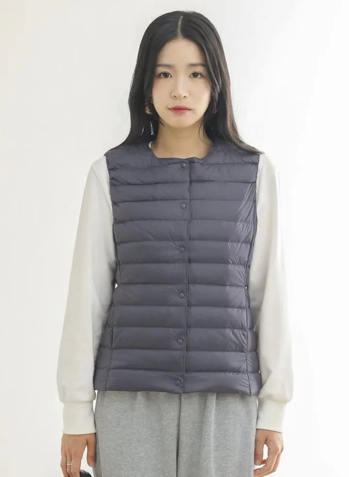 Autumn Winter Women's Fashion Sleeveless Warm Vest
