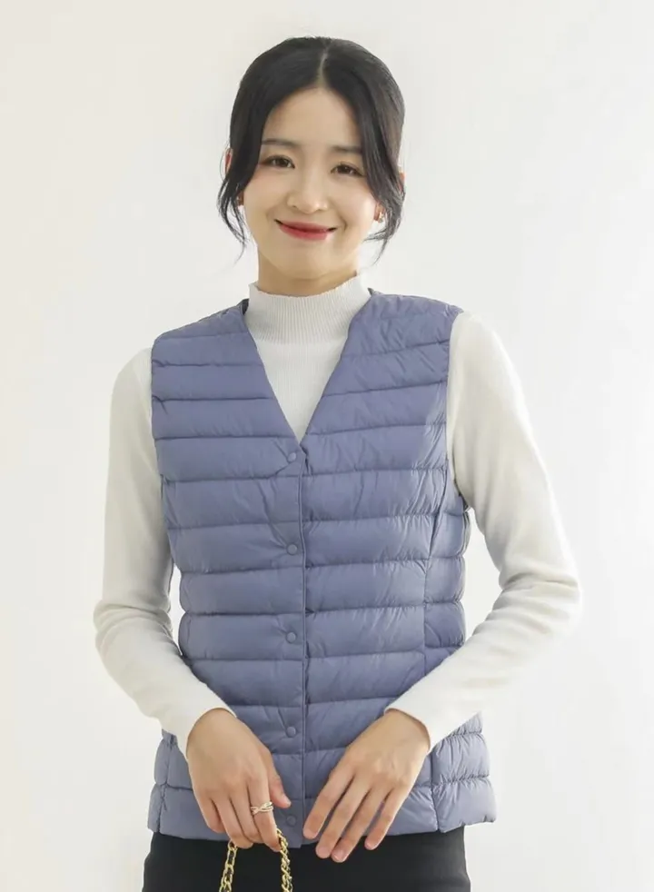 Autumn Winter Women's Fashion Sleeveless Warm Vest