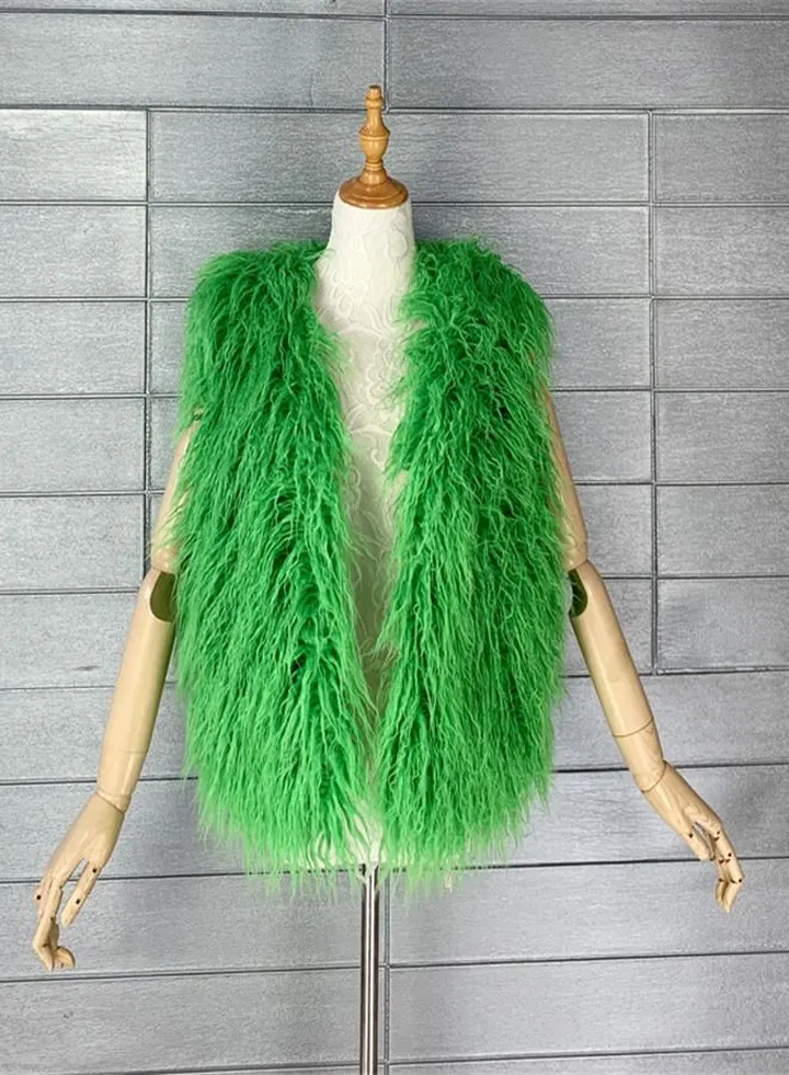 Women's Warm Faux Fur Vest