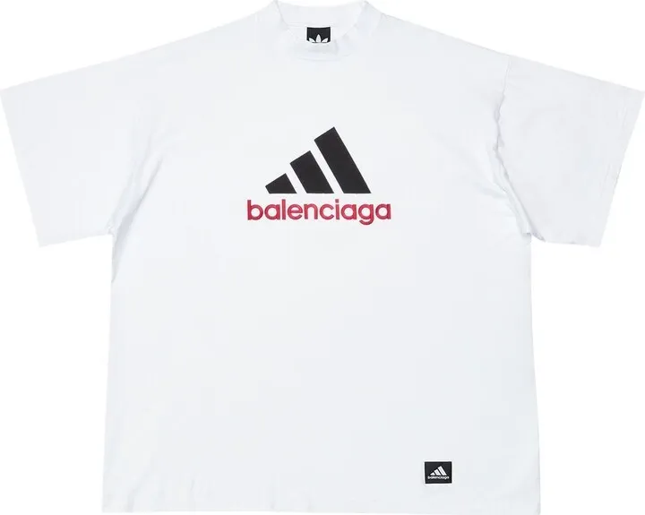x adidas logo-print T-shirt