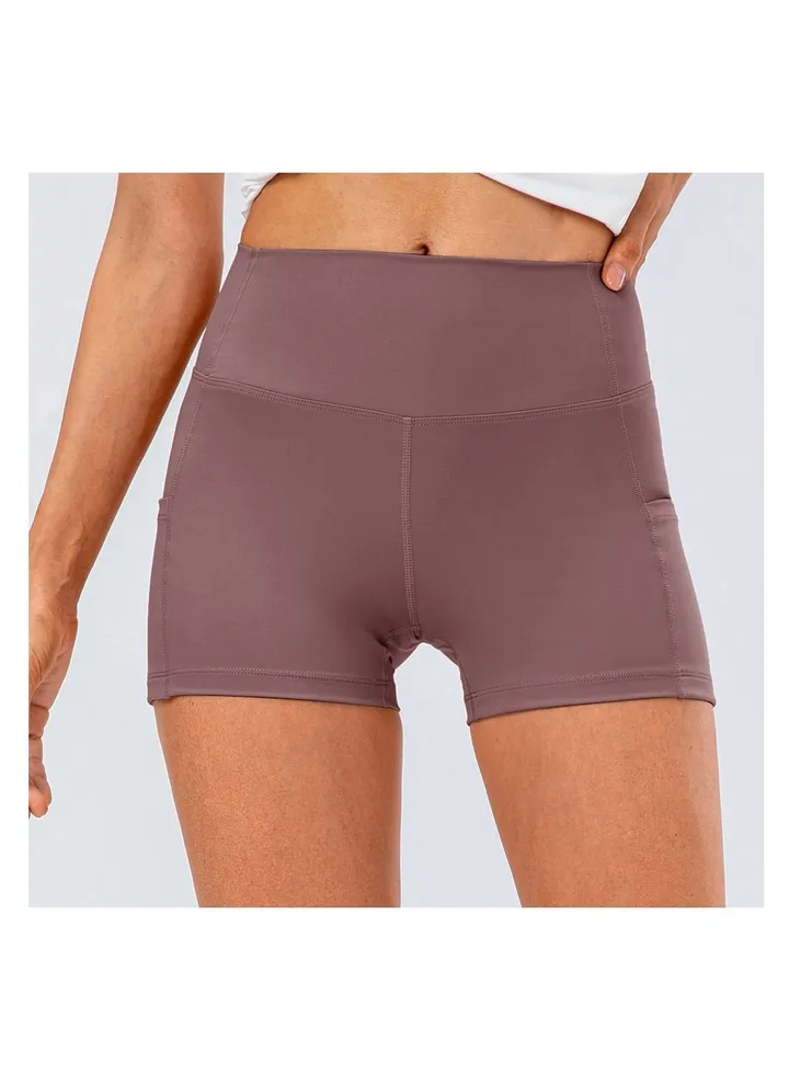 NakHigh waist skinny running workout stretch yoga sport three - minute shortsed sense of gentle stretch yoga training run fitness sport high waist skinny pants third
