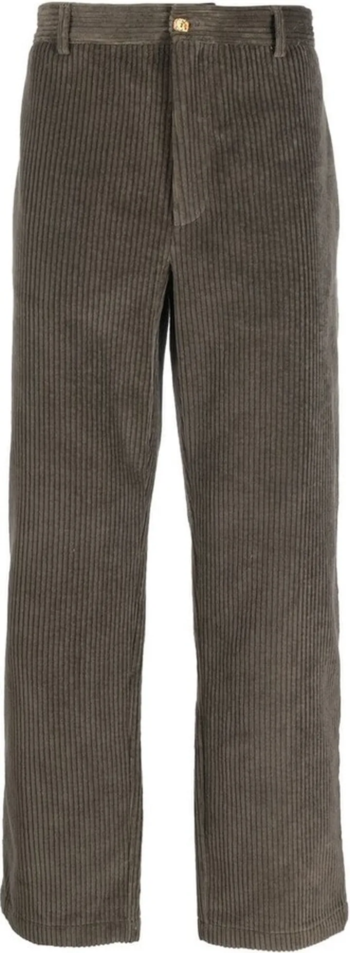Straight-Leg Corduroy Trousers