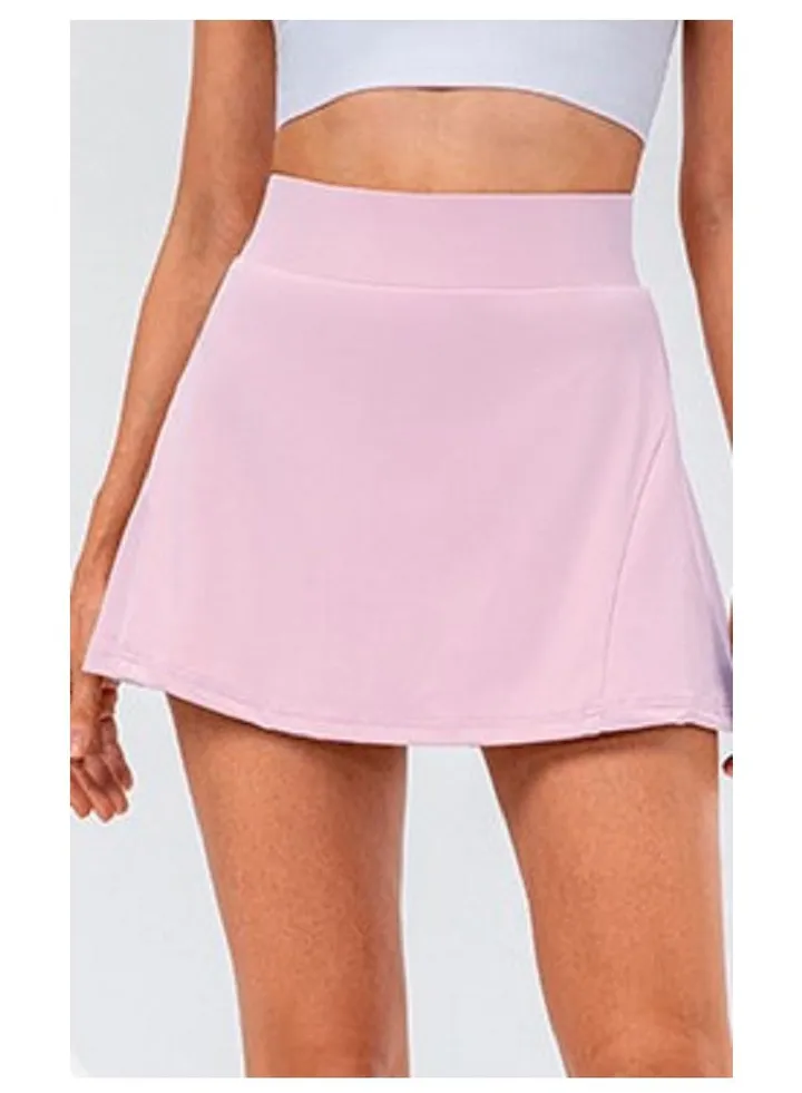 Double anti - malfunction dance accordion pleated run air campaign skirt