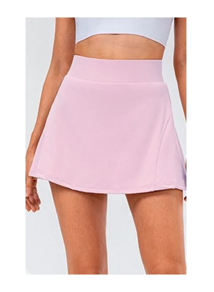 Double anti - malfunction dance accordion pleated run air campaign skirt