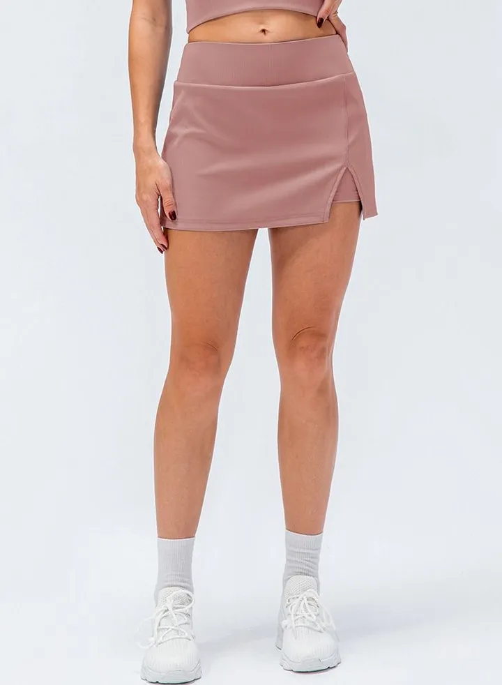 Tight Tennis Anti - left high waist sport yoga golf skirt pants
