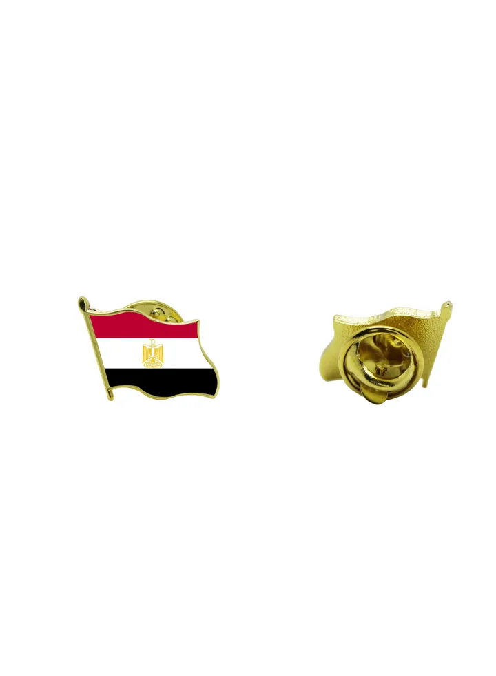 Egypt National Flag Lapel Pins and Brooch Badge to show your patriotism for Egypt (Flag Badge)
