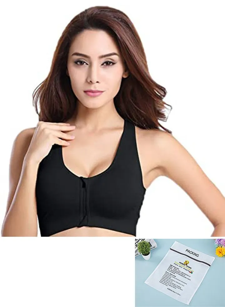 Stylish Sports Bra Black