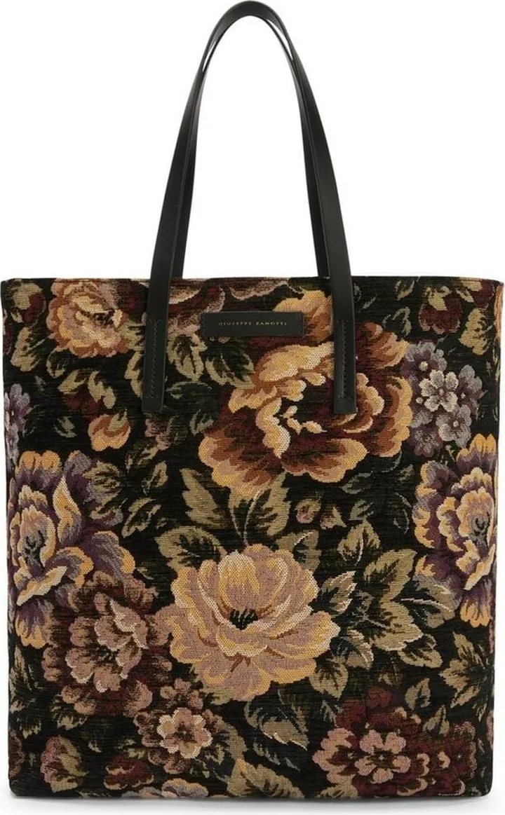 Floral Print Tote Bag