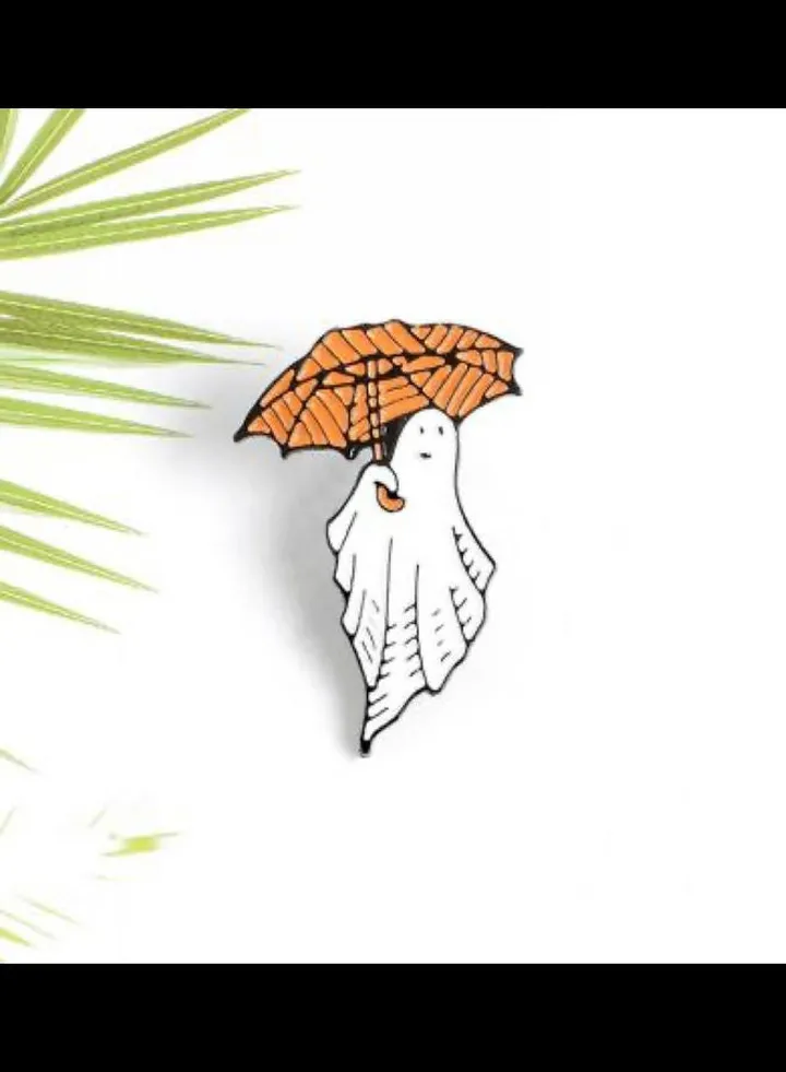 Halloween Gost Design Brooch