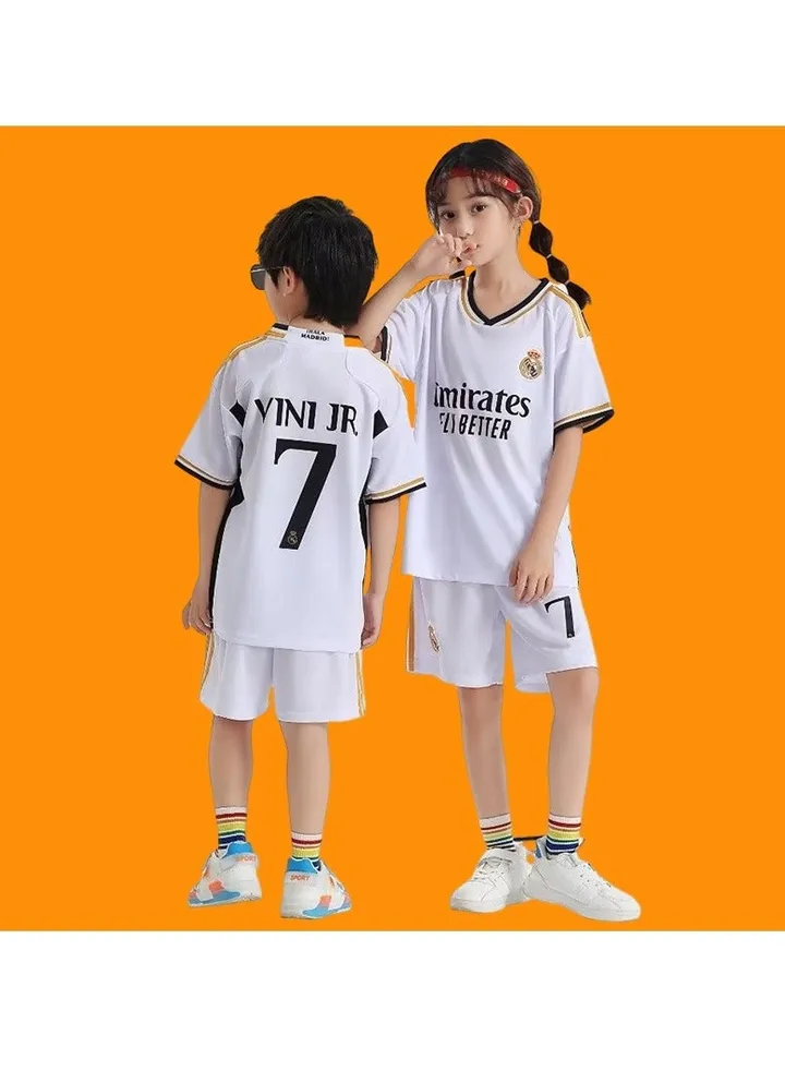 M MIAOYAN Vinicius Real Madrid Club children's football jersey
