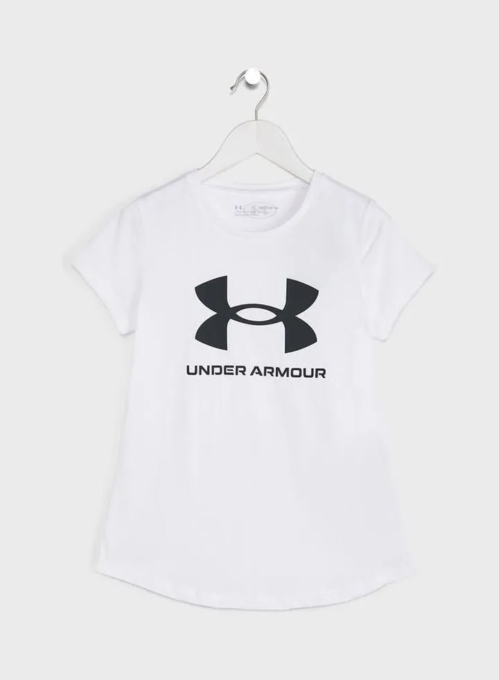 Youth Sportstyle Graphic T-Shirt White