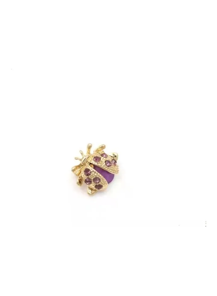 Cute And Exquisite Cartoon Ladybug Brooch