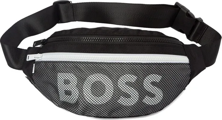 Logo nylon belt bag