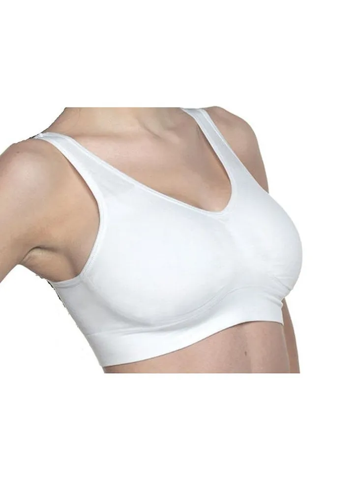Air Sports Bra White