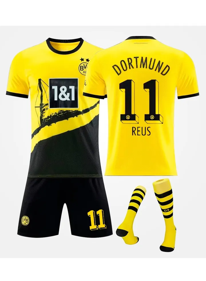 Dortmund children's football jersey set