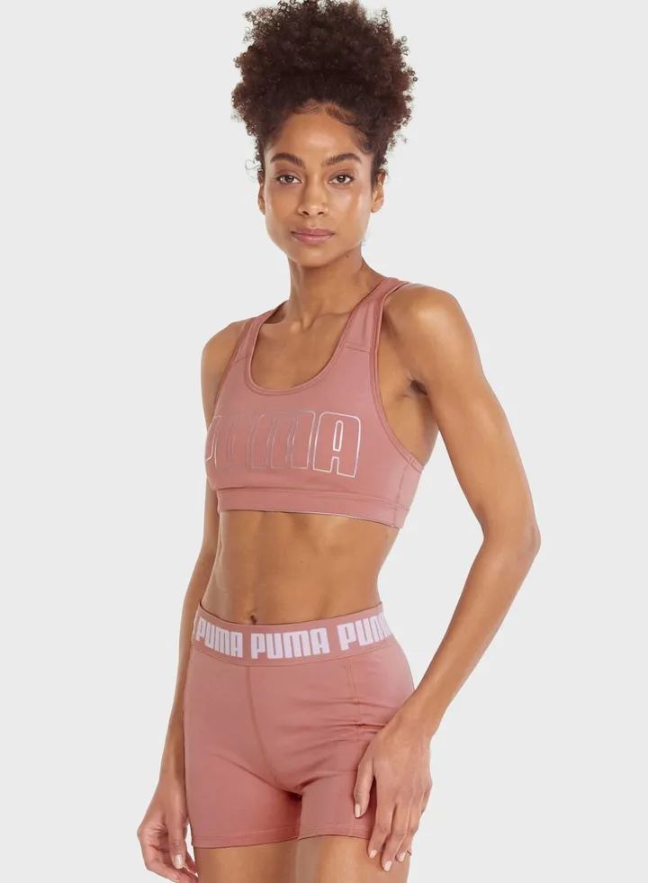 4Keeps Mid Impact Graphic Bra
