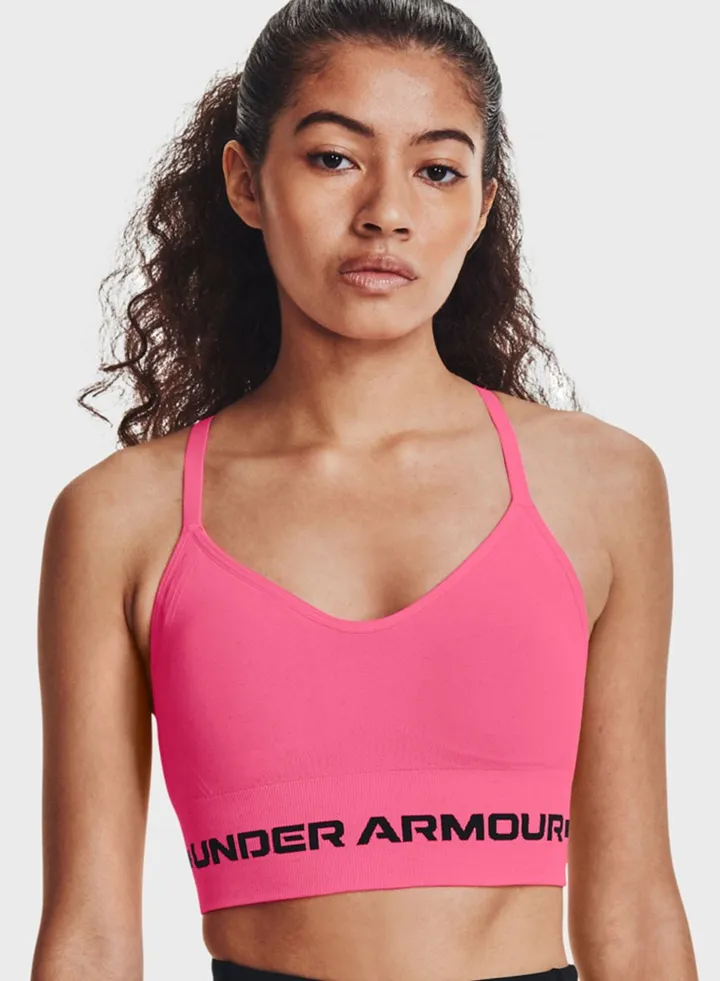 Seamless Low Longline Heather Bra