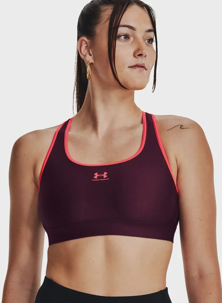 Armour Mid Padless Bra