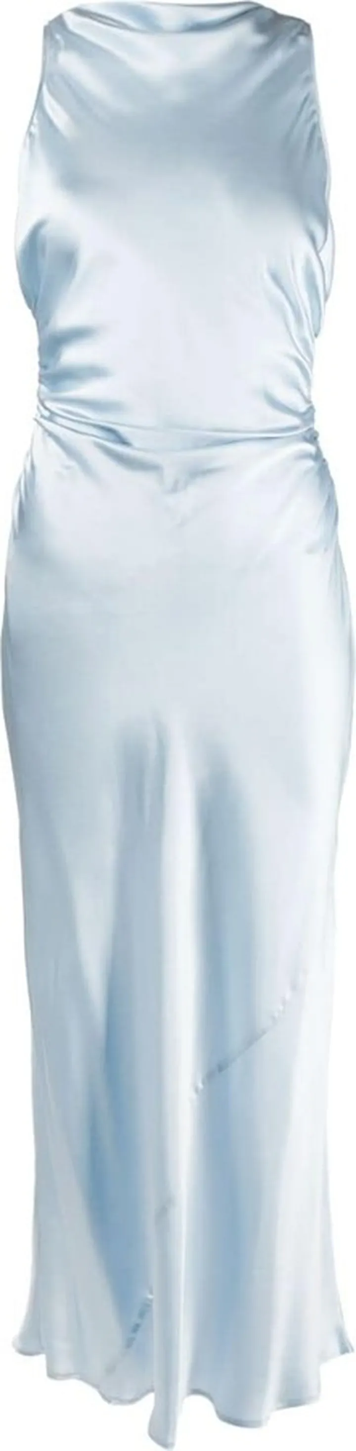 Casette silk midi dress
