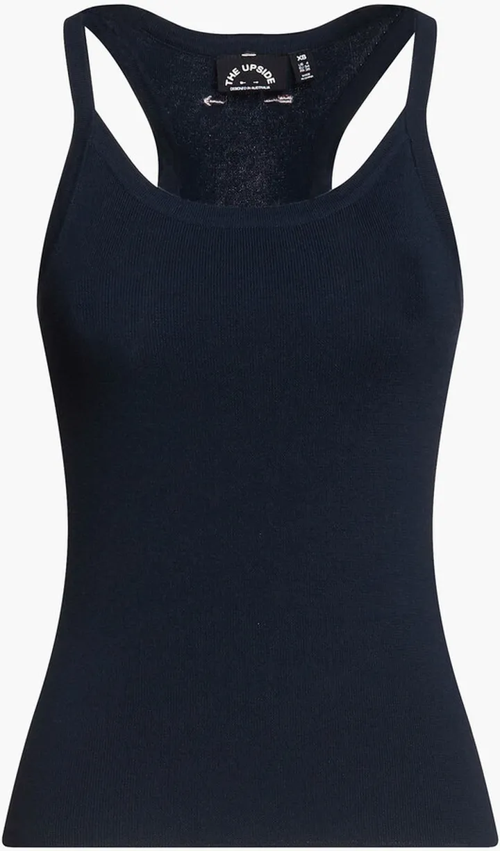 Chelsea Lucielle striped cotton-blend tank