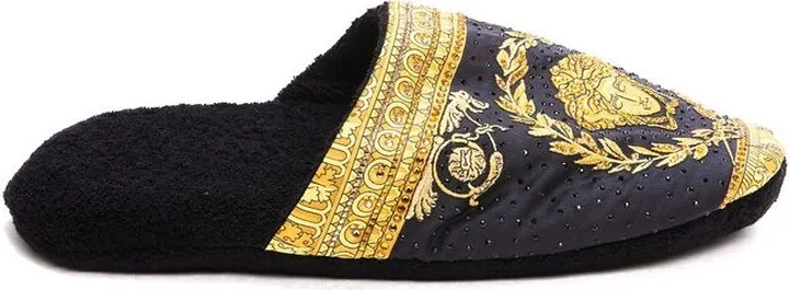 Versace Medusa Head Print Slippers