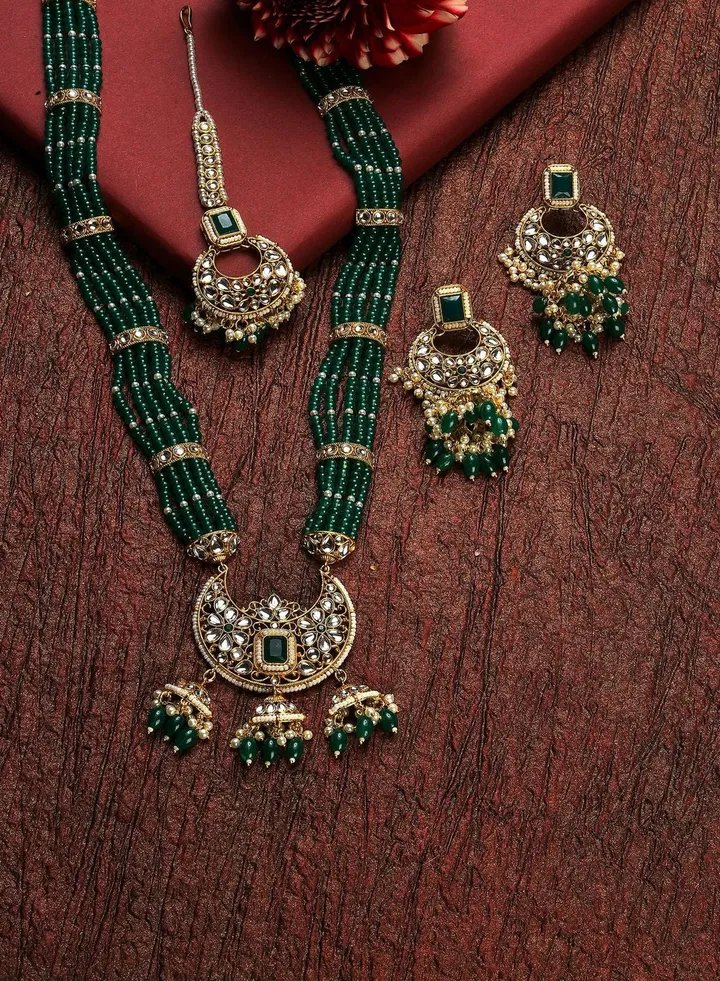 Kundan Gold Plated Necklace Set