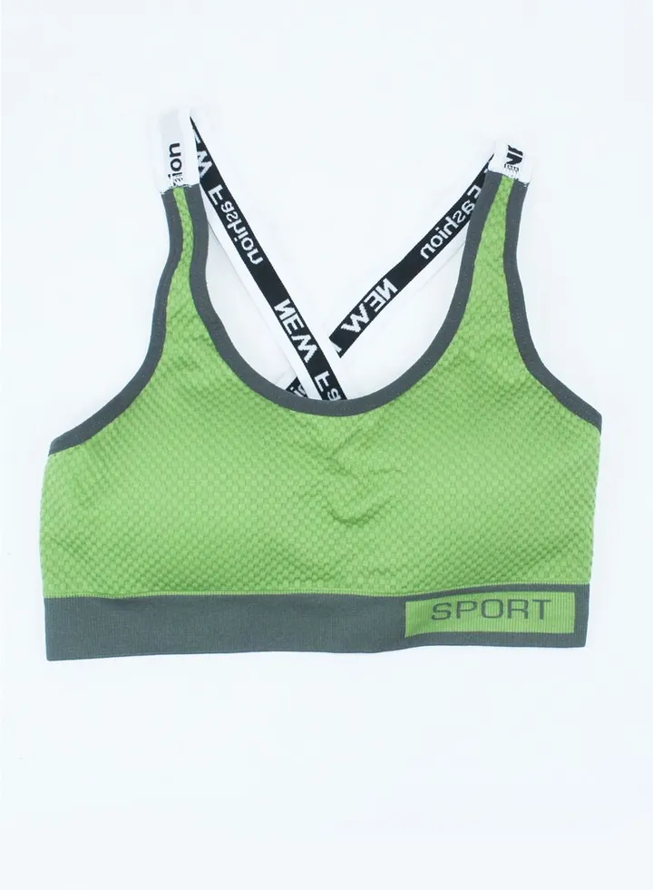 Sports Bra Yoga top bra for gym activities high quality stretchable cotton fabric for flexibility and comfort odorless absorb your sweat without any smell skin friendly premium materiel