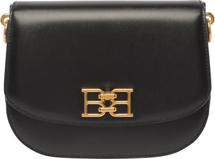 Bally Beckie Logo Plaque Crossbody Bag