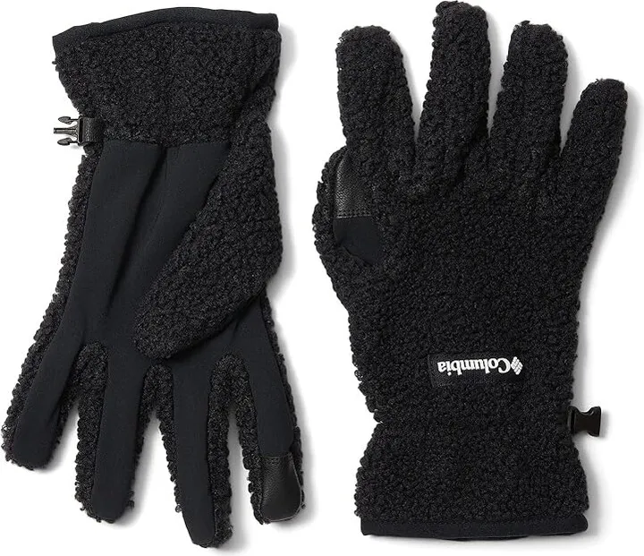 Columbia Panorama Sherpa Gloves (Black) Extreme Cold Weather Gloves