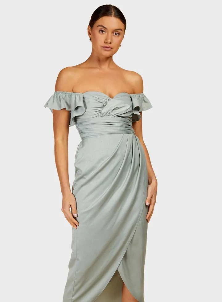 Bardot Wrap Dress