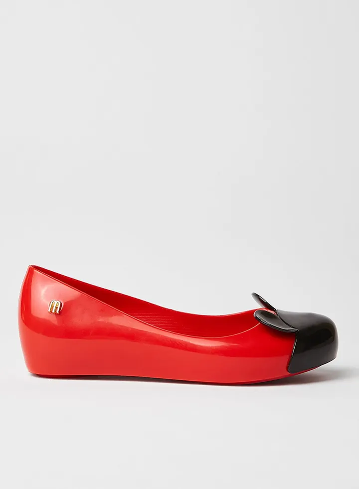 Kids Mickey & Friends Ballerinas Red/Black