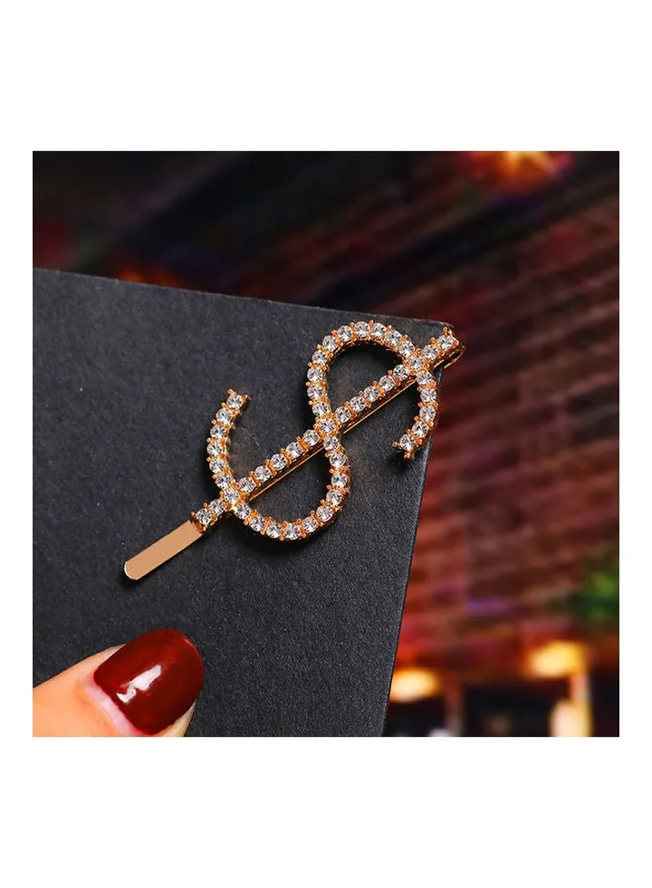 Bling Letter Hairpin