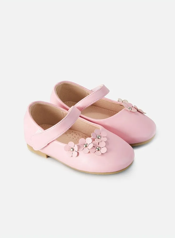 Girls' Fashionable Flat Single Shoes, Princess Dress Shoes, Suitable For Outside And Leisure Activities