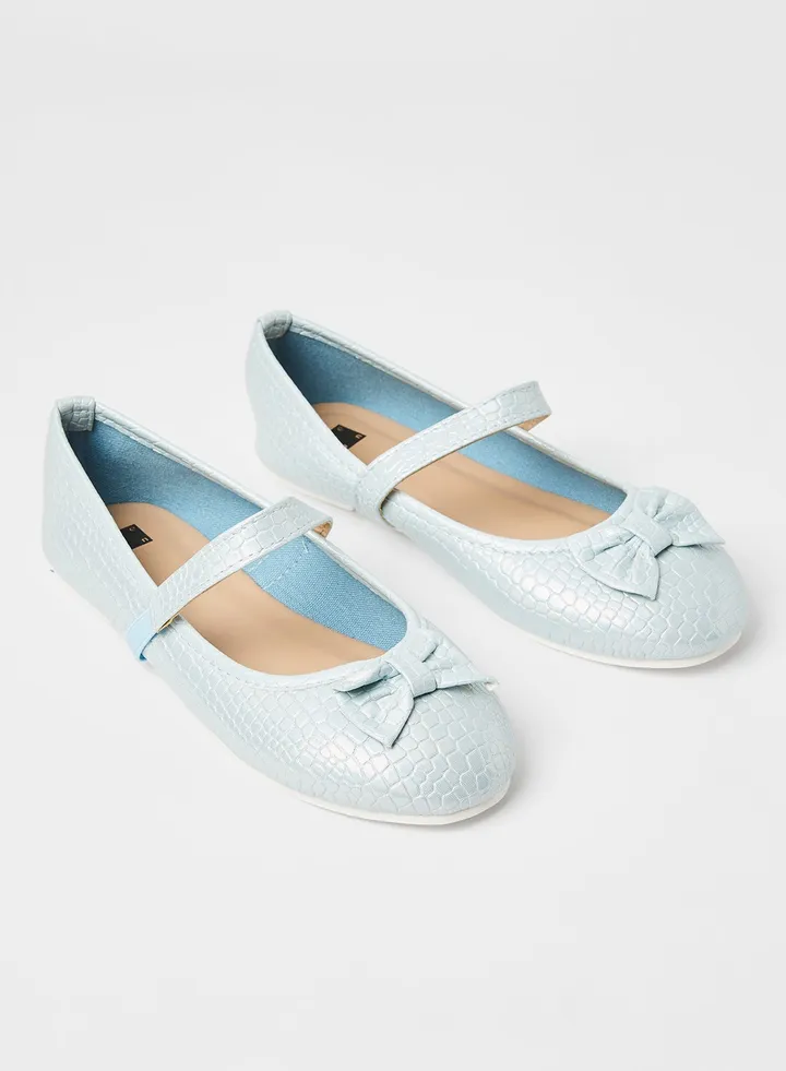 Girl's Stylish Ballerina Ice Blue