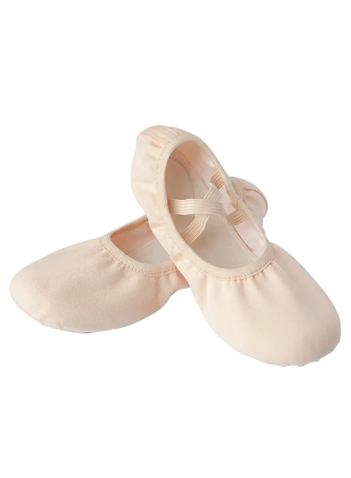 Adult Children's Dancing Shoes Soft Bottom Yoga Ballet Lace-free Dance Shoes